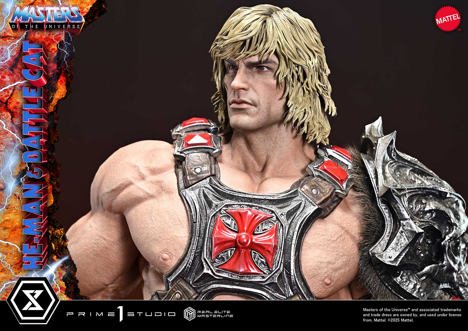 Real Elite Masterline "Masters of the Universe" He-Man & Battle Cat Ultimate Version