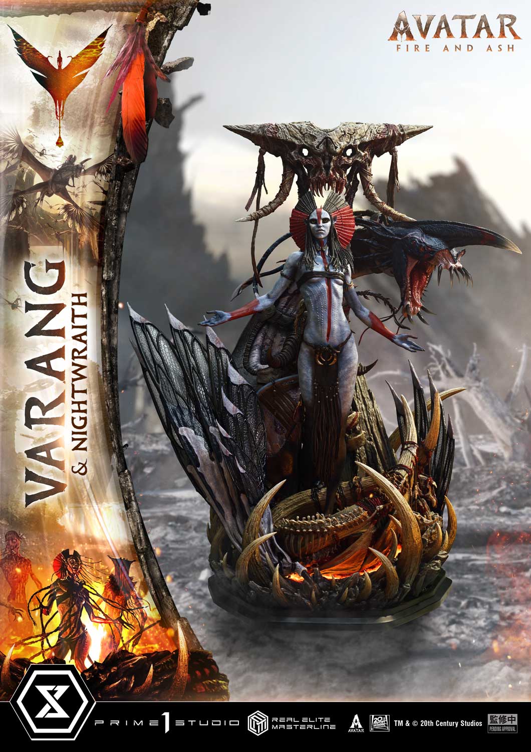 Real Elite Masterline "Avatar: Fire and Ash" Varang & Nightwraith Avatar Legacy Collection