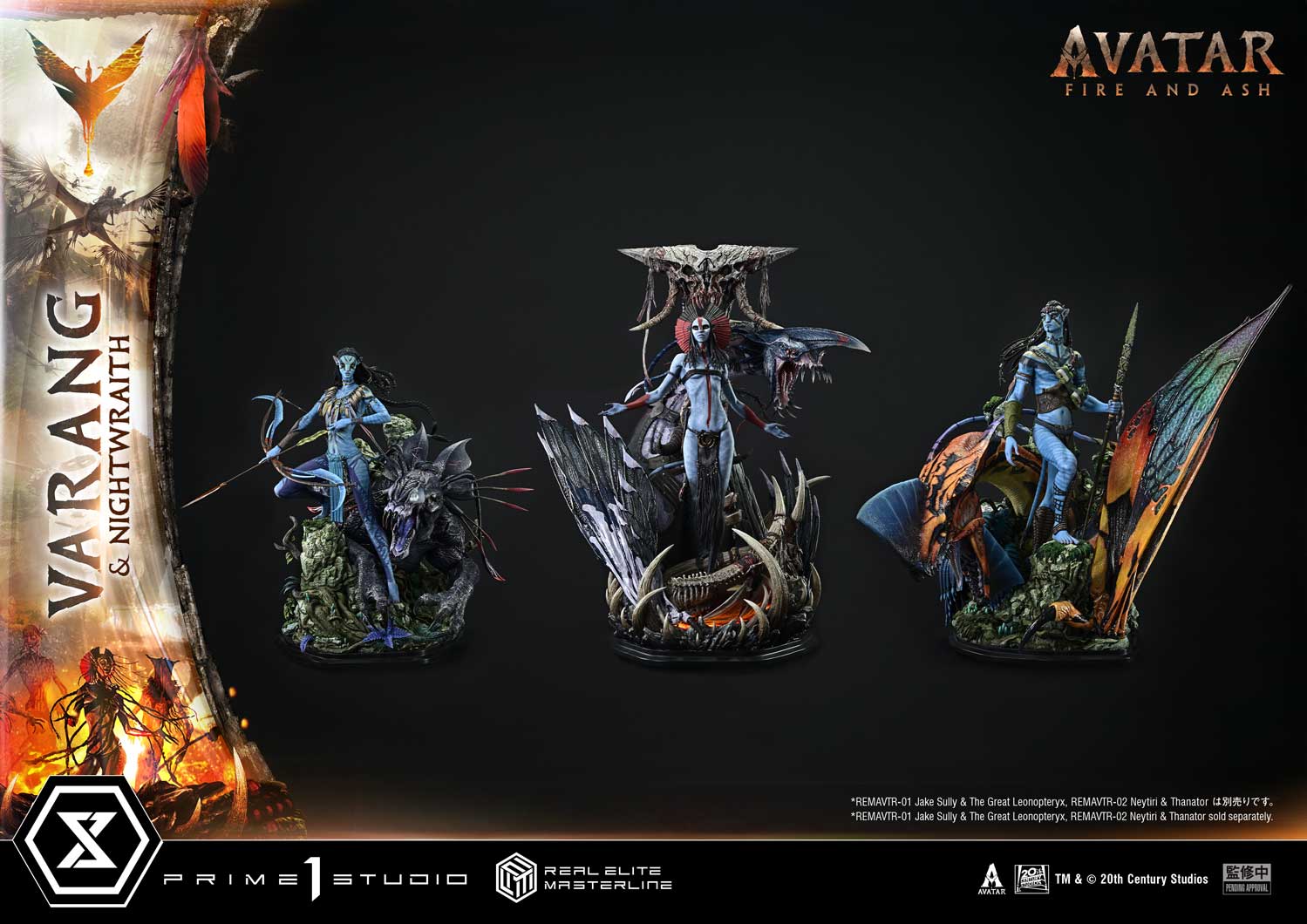 Real Elite Masterline "Avatar: Fire and Ash" Varang & Nightwraith Avatar Legacy Collection