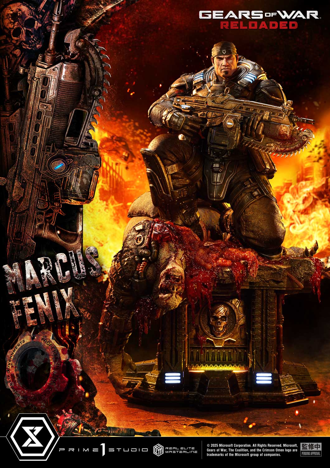Real Elite Masterline "Gears of War: Reloaded" Marcus Fenix