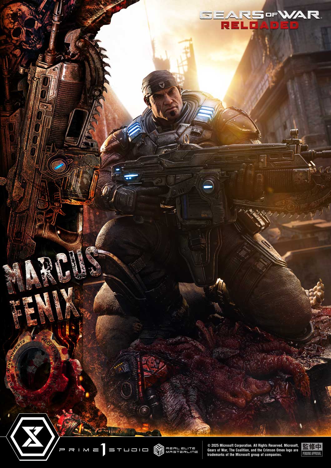 Real Elite Masterline "Gears of War: Reloaded" Marcus Fenix