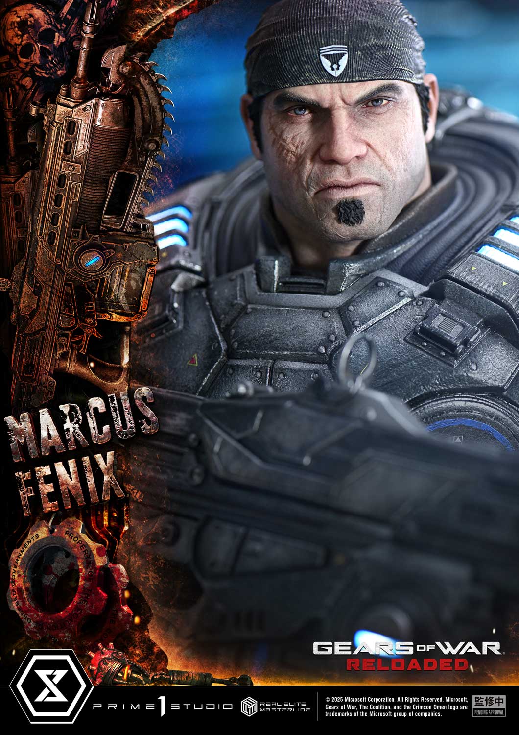 Real Elite Masterline "Gears of War: Reloaded" Marcus Fenix