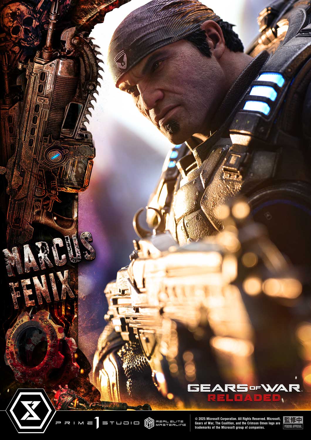 Real Elite Masterline "Gears of War: Reloaded" Marcus Fenix