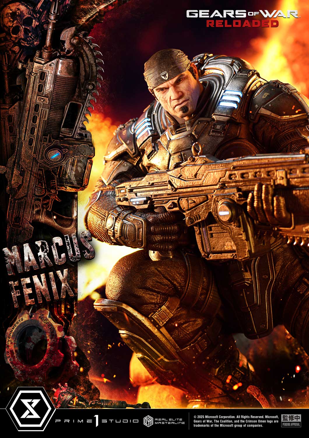 Real Elite Masterline "Gears of War: Reloaded" Marcus Fenix