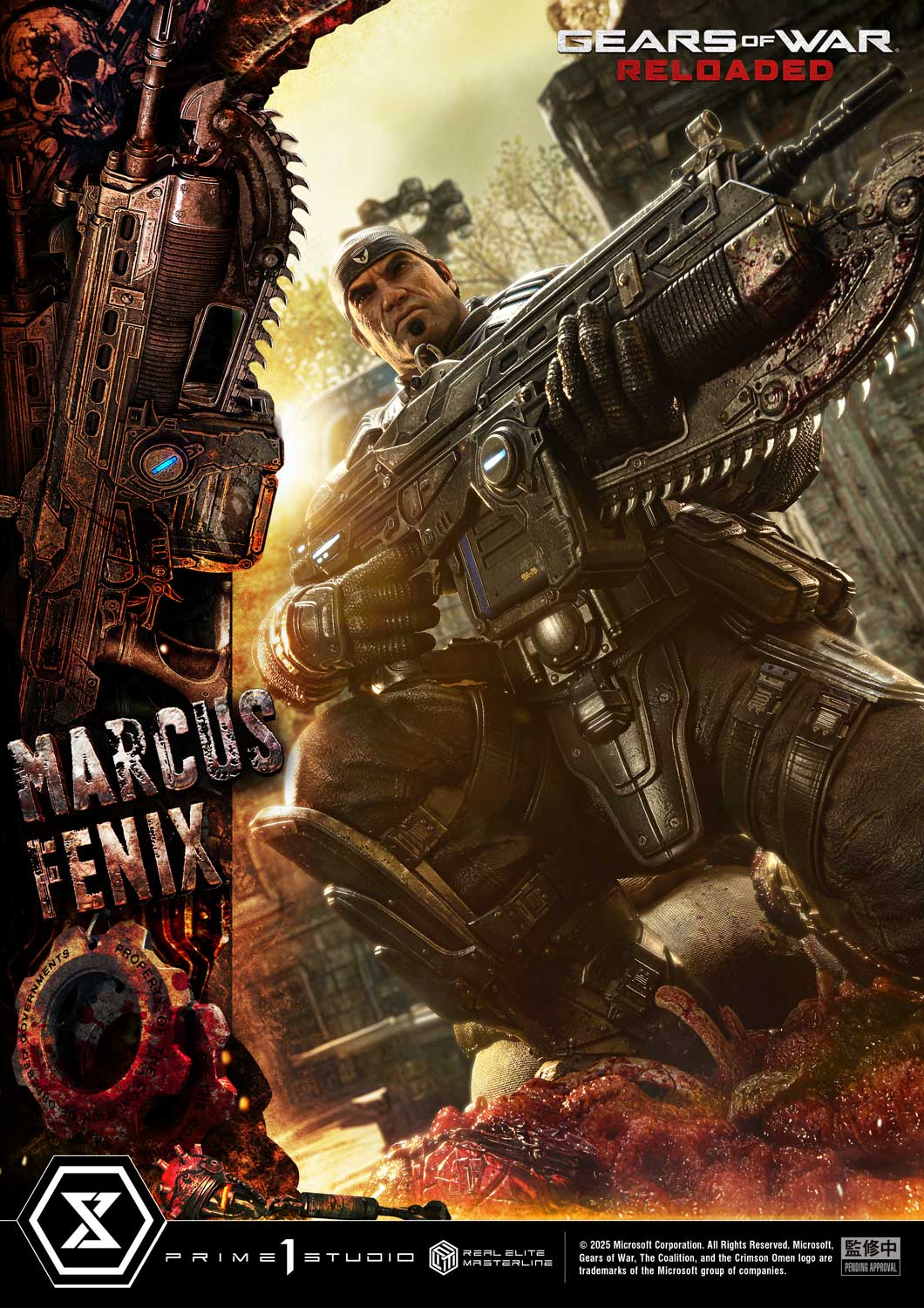 Real Elite Masterline "Gears of War: Reloaded" Marcus Fenix