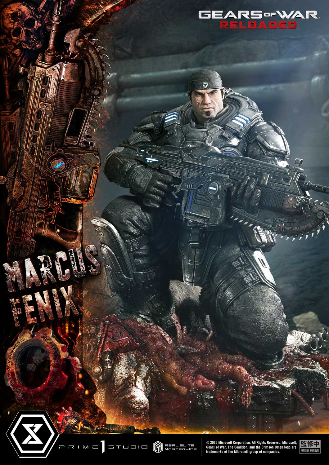 Real Elite Masterline "Gears of War: Reloaded" Marcus Fenix