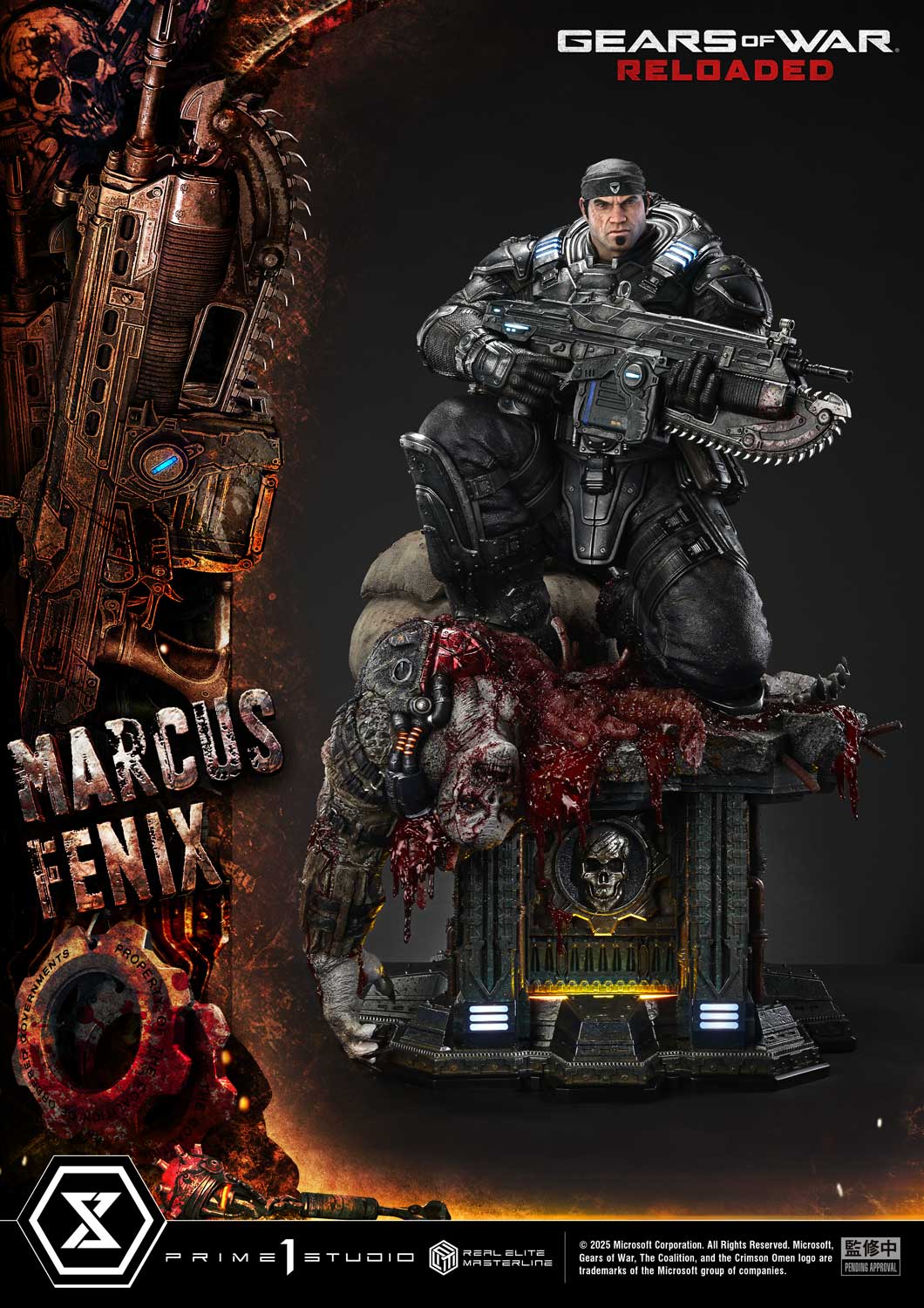 Real Elite Masterline "Gears of War: Reloaded" Marcus Fenix