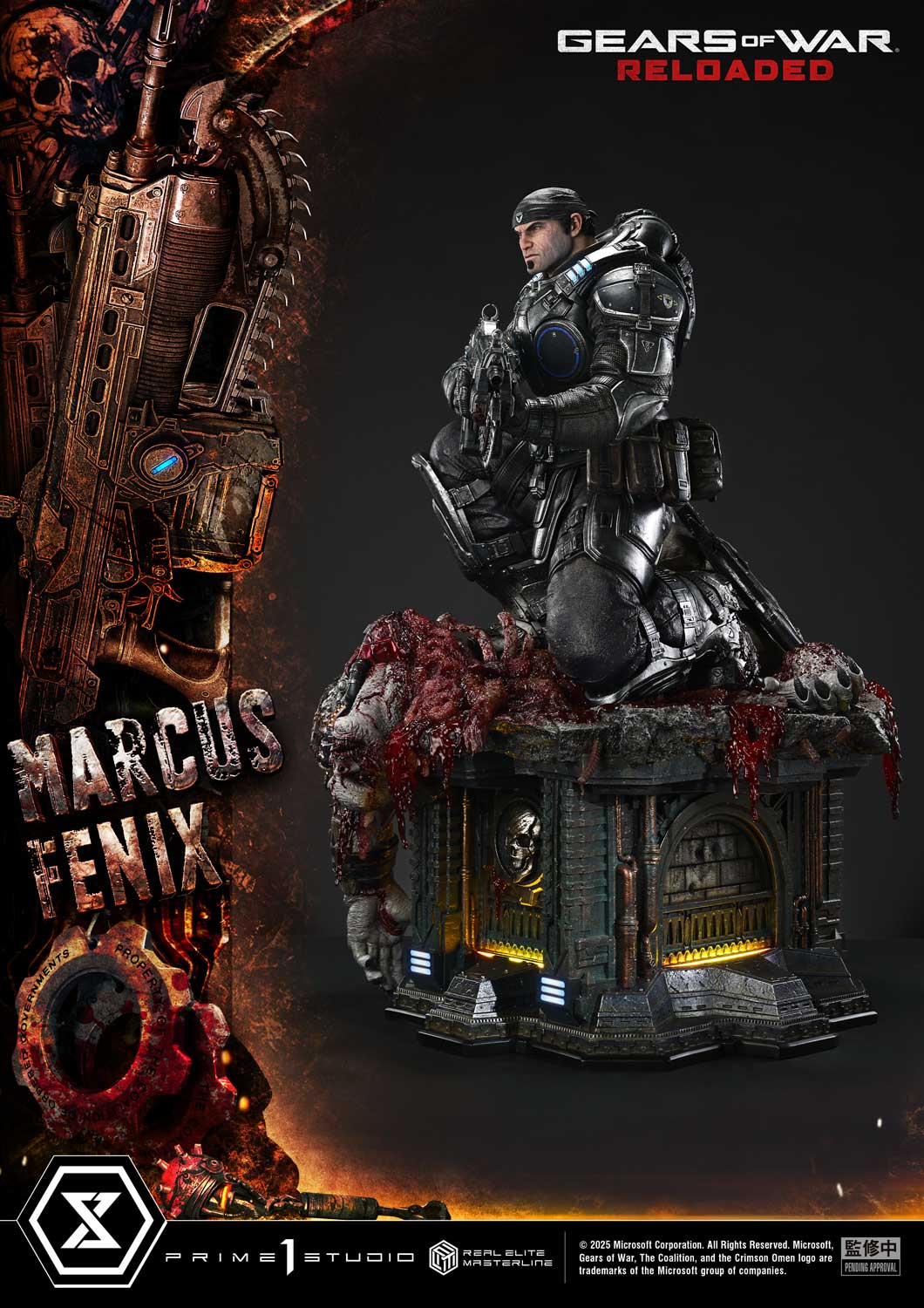 Real Elite Masterline "Gears of War: Reloaded" Marcus Fenix