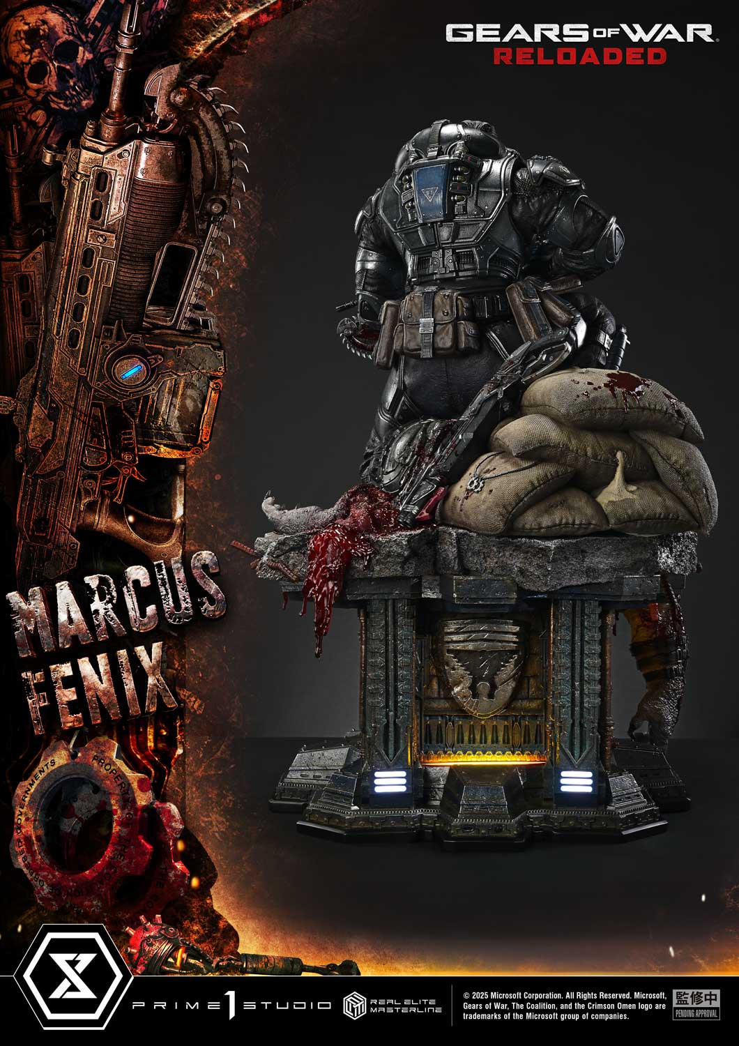 Real Elite Masterline "Gears of War: Reloaded" Marcus Fenix