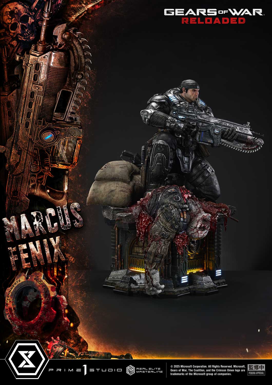Real Elite Masterline "Gears of War: Reloaded" Marcus Fenix