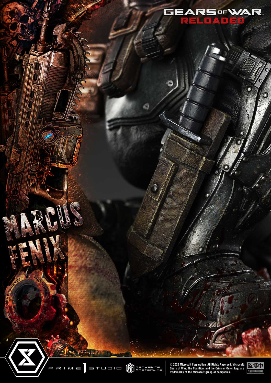 Real Elite Masterline "Gears of War: Reloaded" Marcus Fenix
