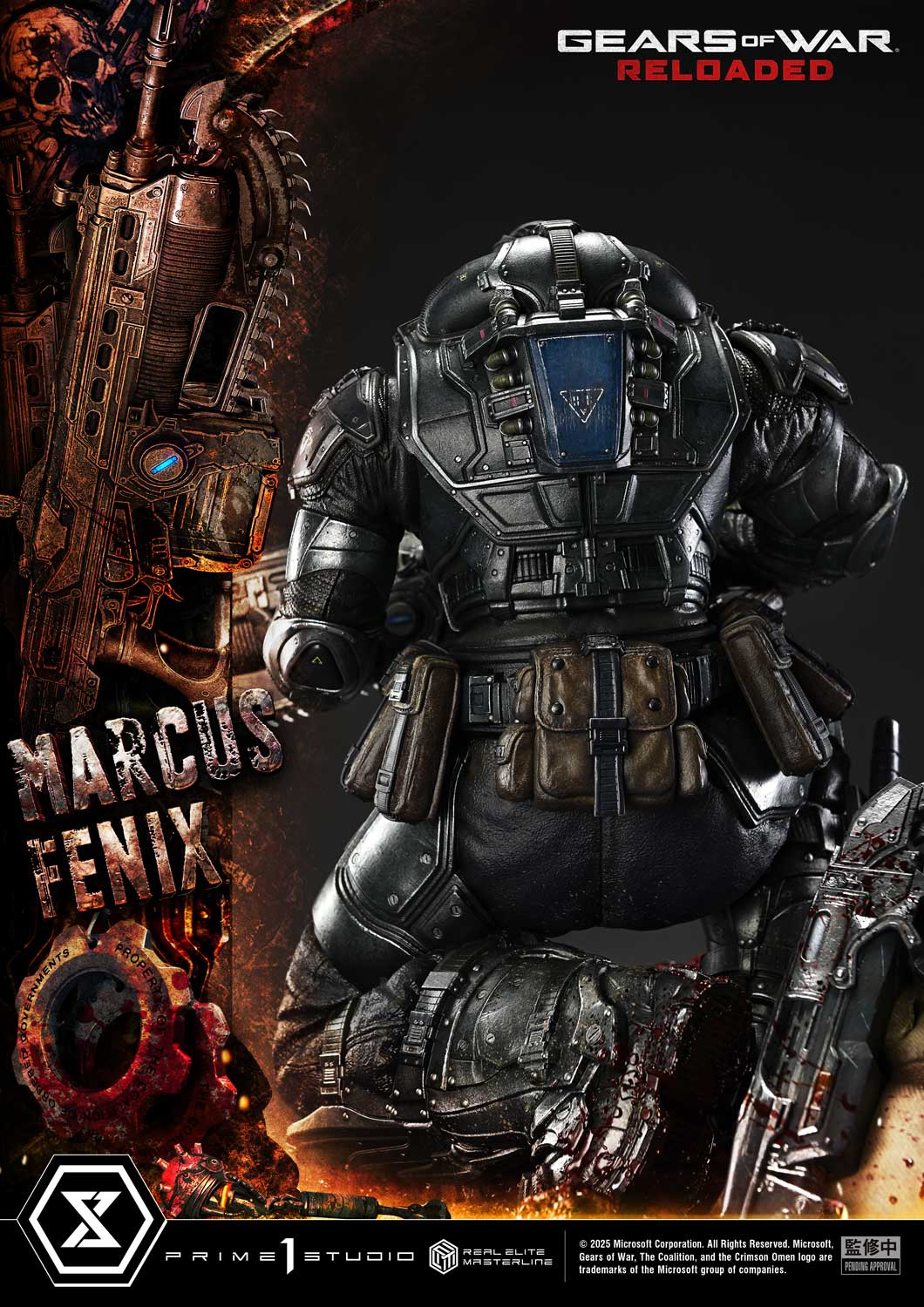 Real Elite Masterline "Gears of War: Reloaded" Marcus Fenix