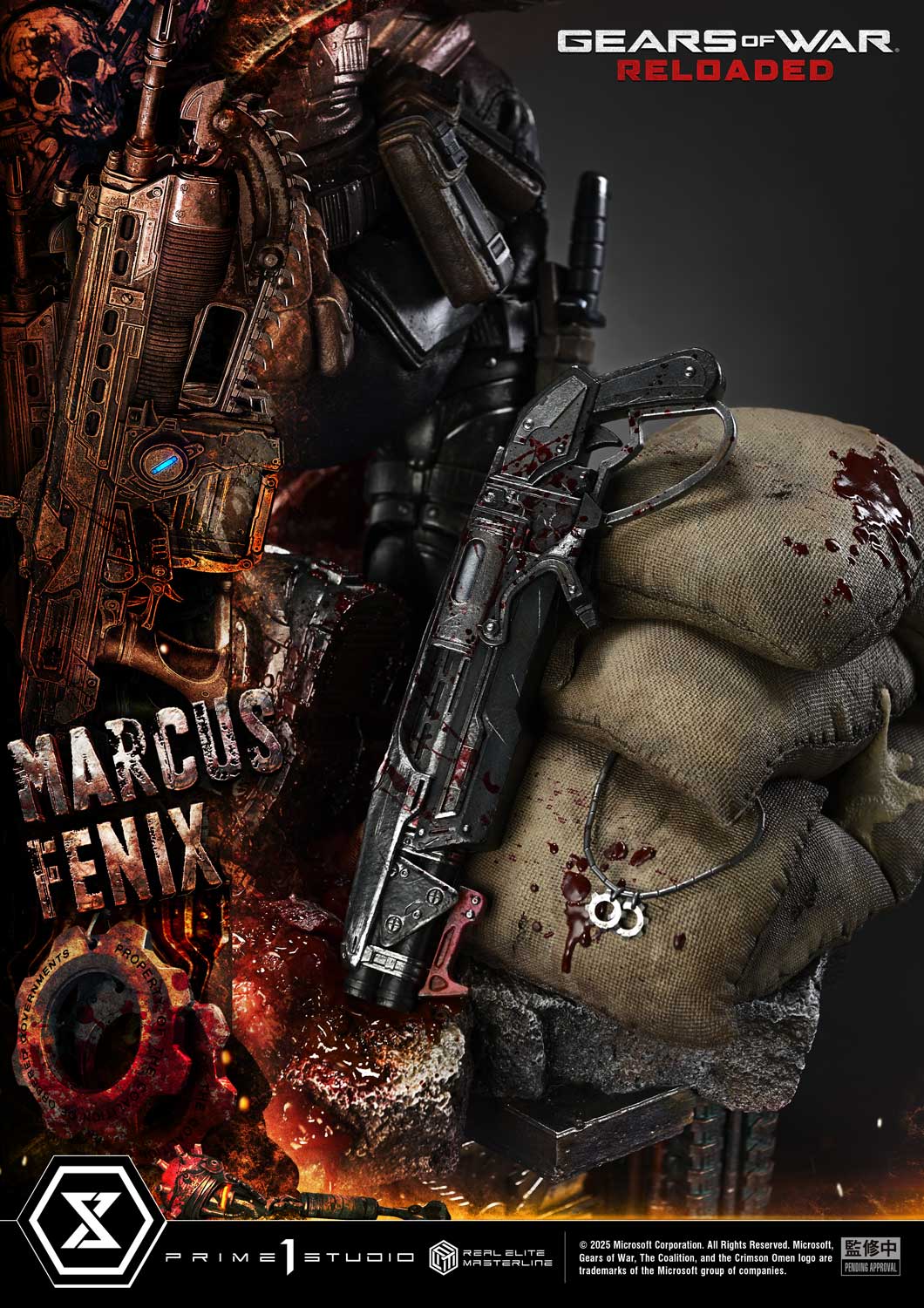 Real Elite Masterline "Gears of War: Reloaded" Marcus Fenix