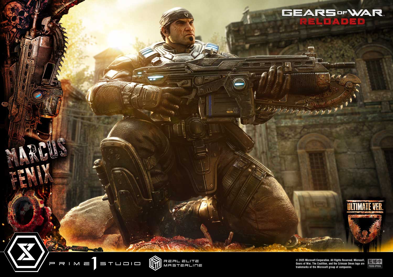 Real Elite Masterline "Gears of War: Reloaded" Marcus Fenix