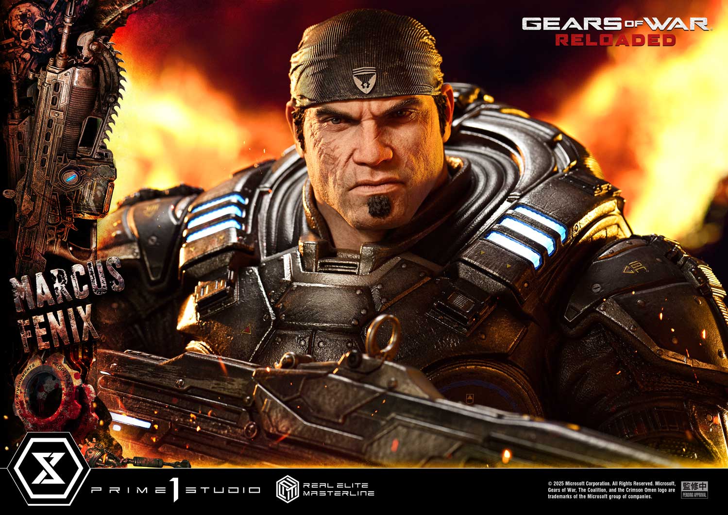 Real Elite Masterline "Gears of War: Reloaded" Marcus Fenix