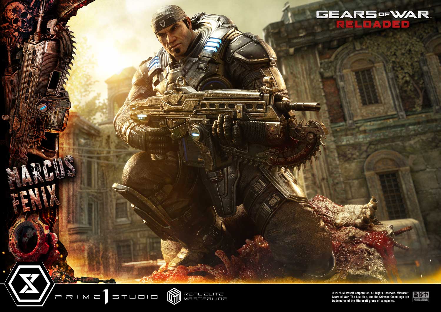 Real Elite Masterline "Gears of War: Reloaded" Marcus Fenix