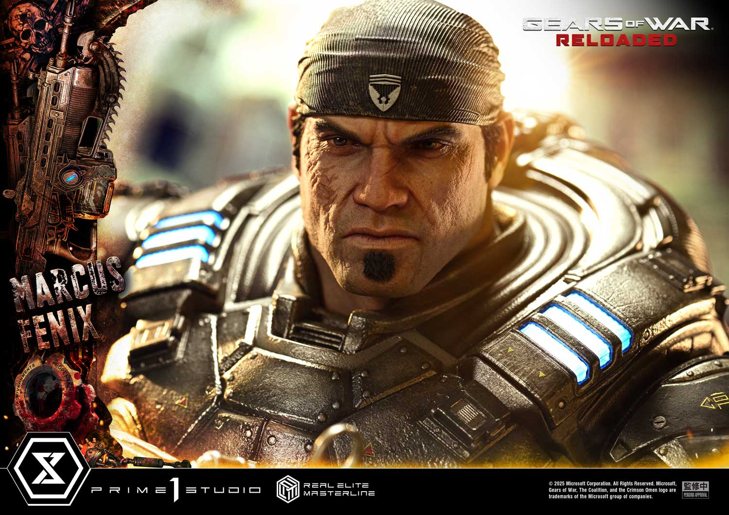 Real Elite Masterline "Gears of War: Reloaded" Marcus Fenix
