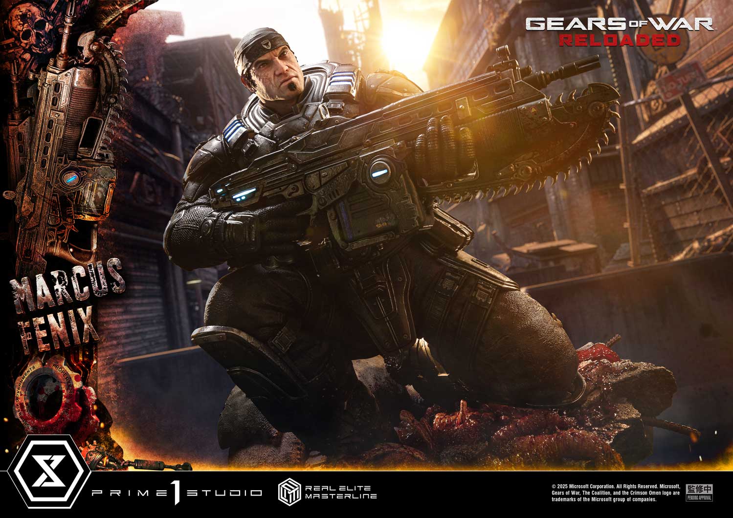 Real Elite Masterline "Gears of War: Reloaded" Marcus Fenix