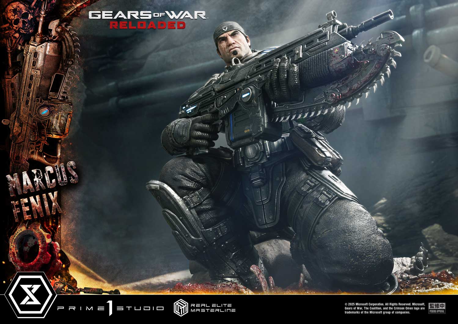 Real Elite Masterline "Gears of War: Reloaded" Marcus Fenix