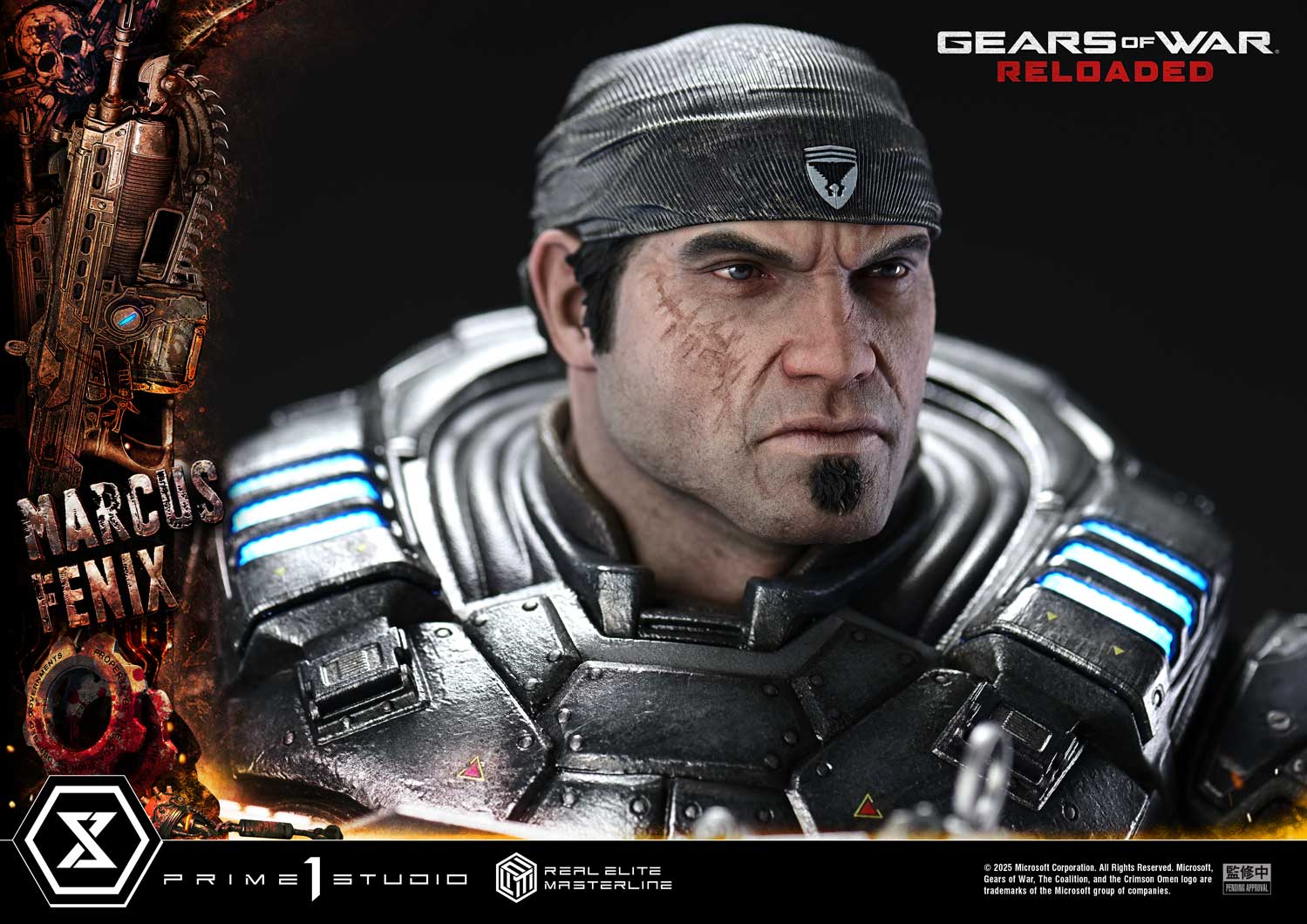Real Elite Masterline "Gears of War: Reloaded" Marcus Fenix