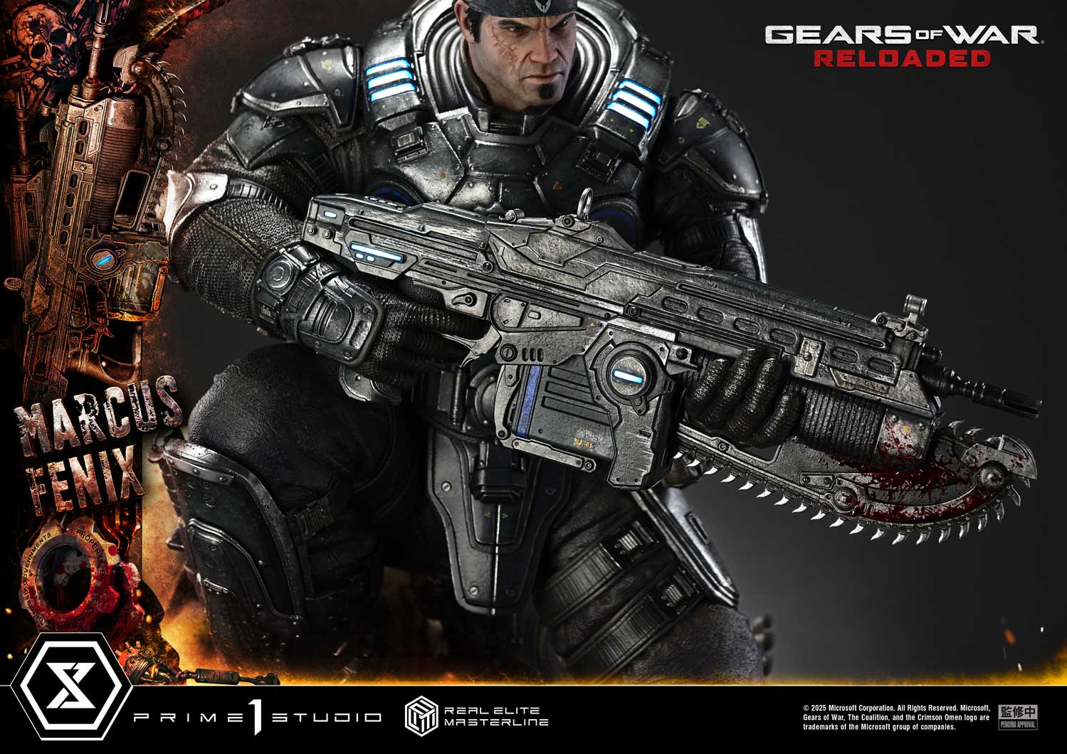 Real Elite Masterline "Gears of War: Reloaded" Marcus Fenix