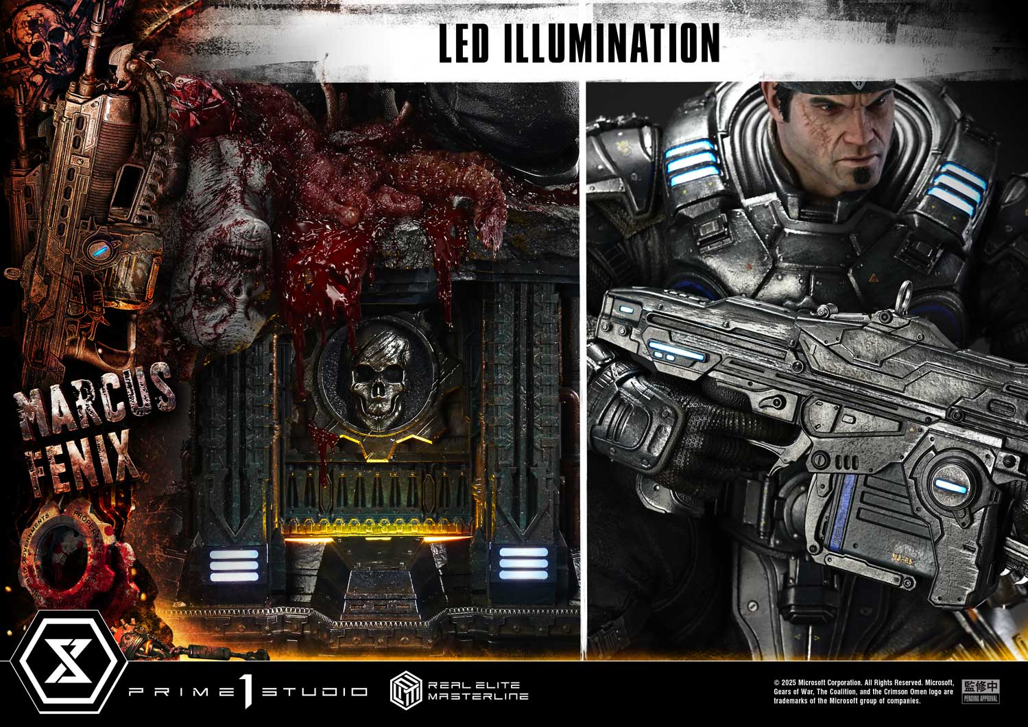 Real Elite Masterline "Gears of War: Reloaded" Marcus Fenix