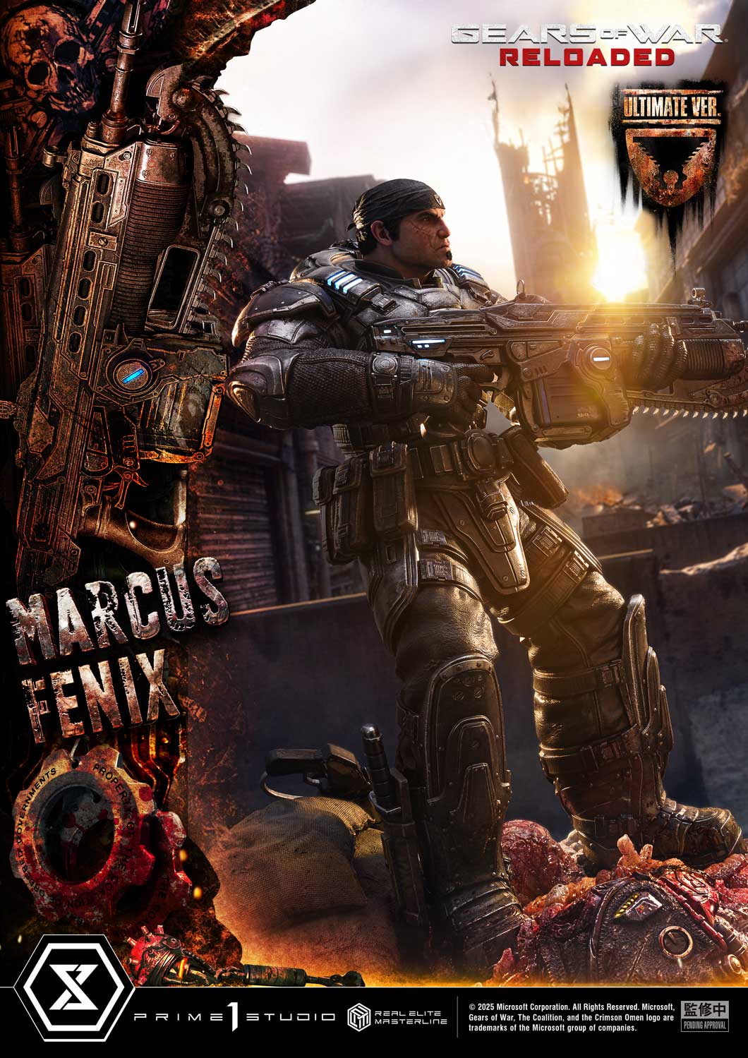 Real Elite Masterline "Gears of War: Reloaded" Marcus Fenix Ultimate Version
