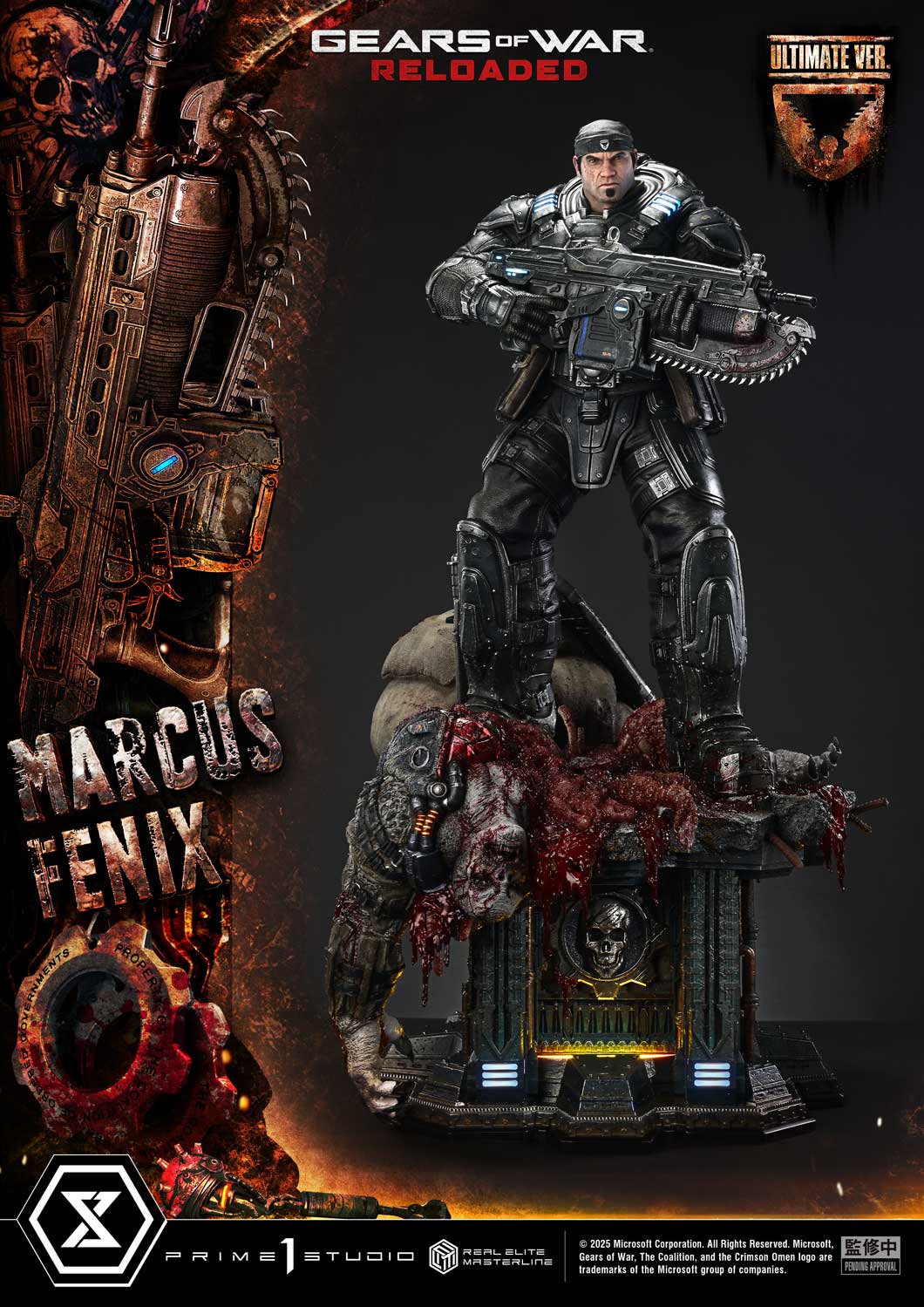 Real Elite Masterline "Gears of War: Reloaded" Marcus Fenix Ultimate Version