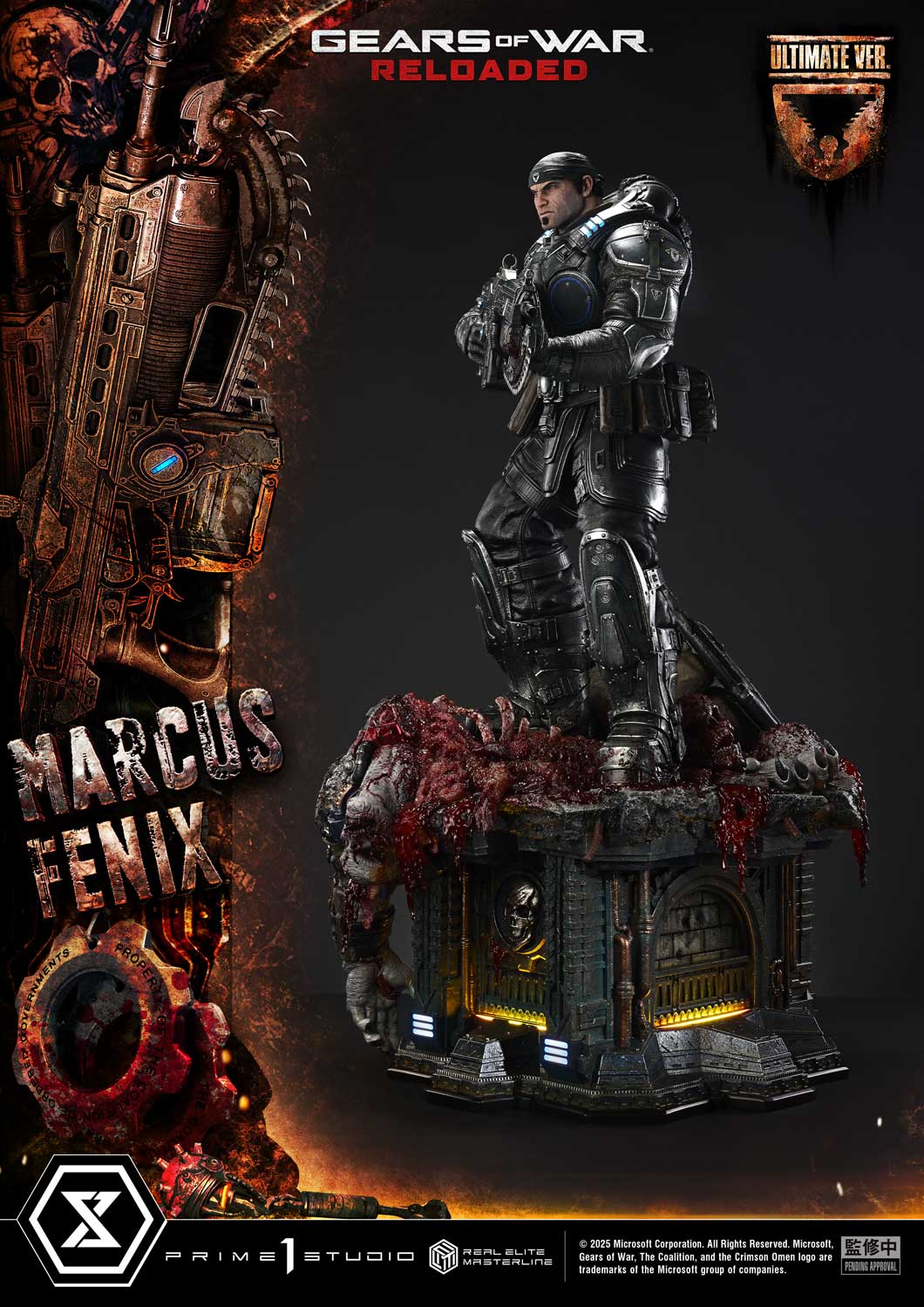 Real Elite Masterline "Gears of War: Reloaded" Marcus Fenix Ultimate Version