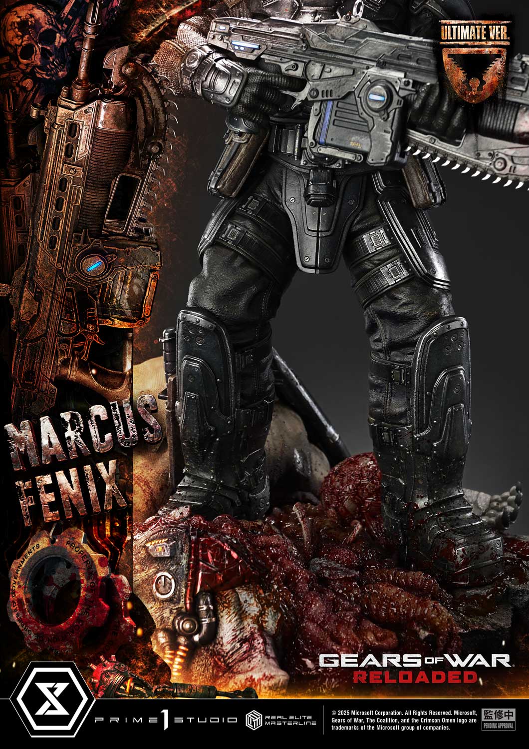 Real Elite Masterline "Gears of War: Reloaded" Marcus Fenix Ultimate Version