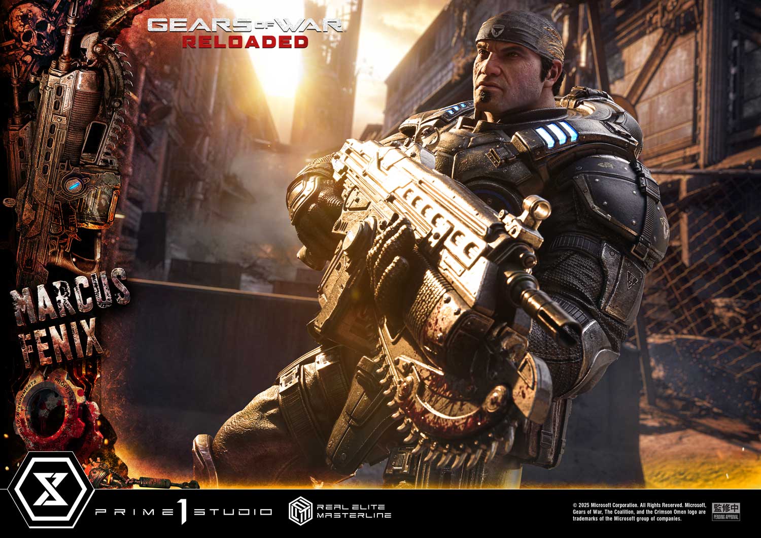 Real Elite Masterline "Gears of War: Reloaded" Marcus Fenix Ultimate Version