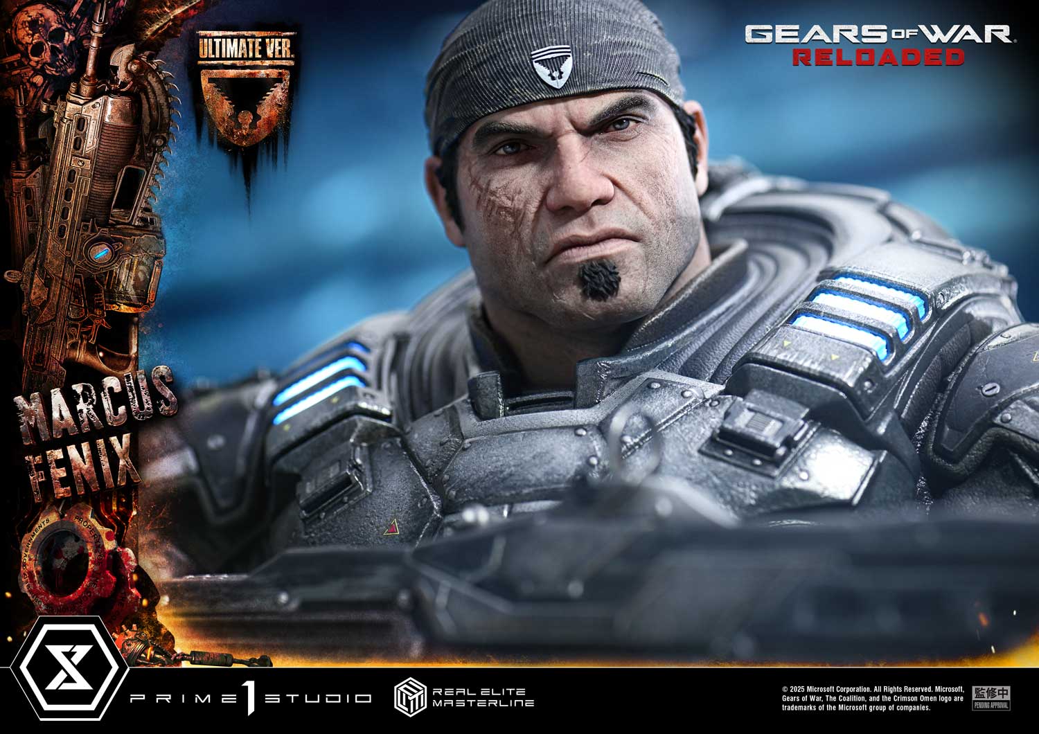 Real Elite Masterline "Gears of War: Reloaded" Marcus Fenix Ultimate Version
