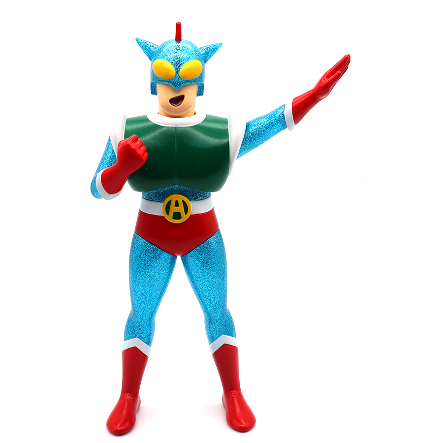 SOFVIPS "Crayon Shin-chan" Action Mask Clear Blue Lame Version