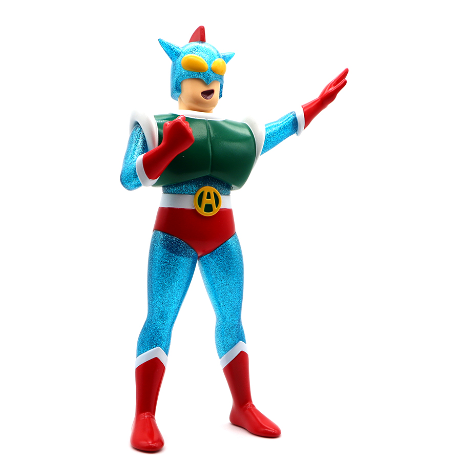 SOFVIPS "Crayon Shin-chan" Action Mask Clear Blue Lame Version