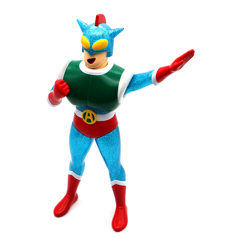 SOFVIPS "Crayon Shin-chan" Action Mask Clear Blue Lame Version