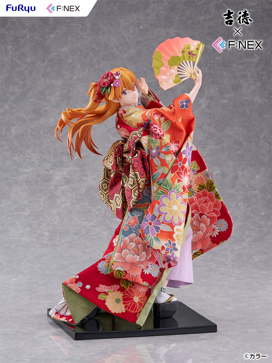 Yoshitoku x F:NEX "Rebuild of Evangelion" Shikinami Asuka Langley -Japanese Doll- 1/4 Scale Figure