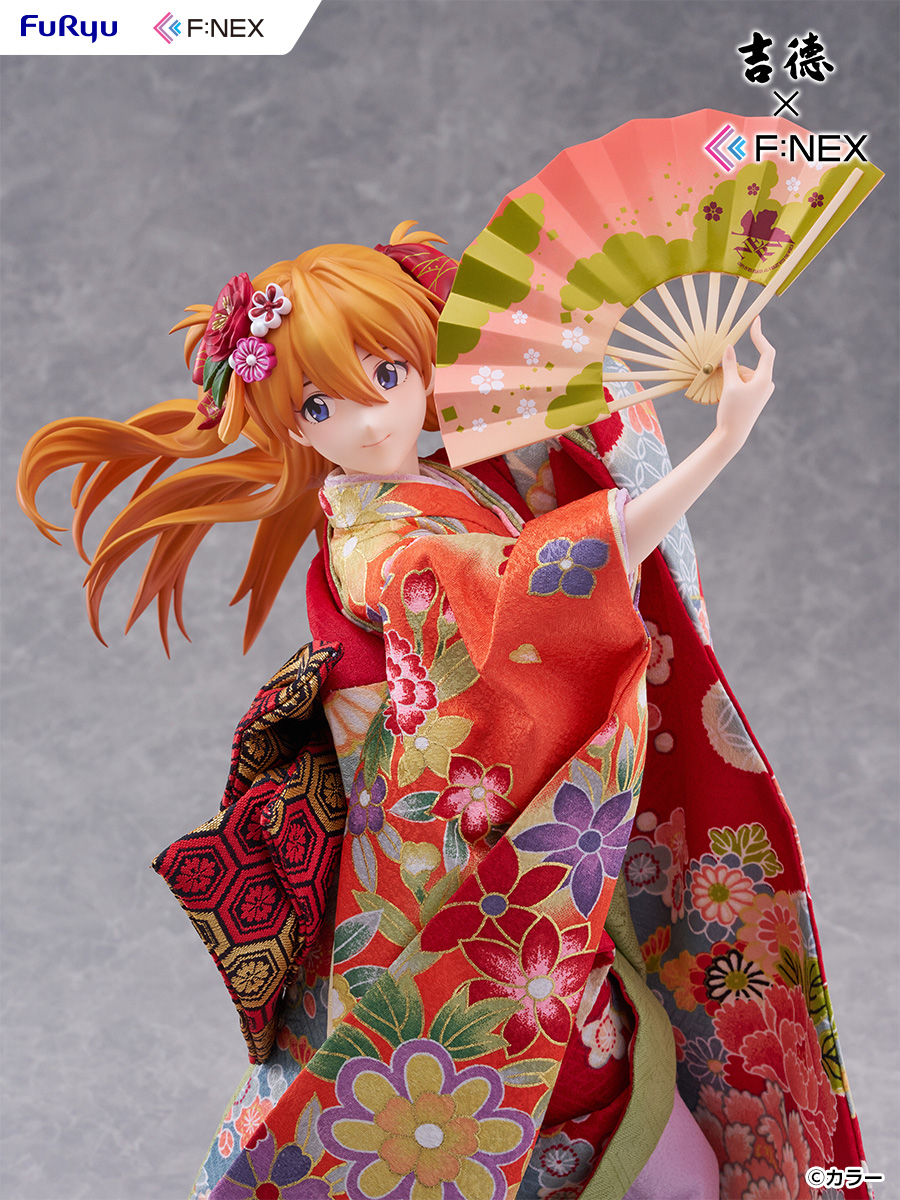 Yoshitoku x F:NEX "Rebuild of Evangelion" Shikinami Asuka Langley -Japanese Doll- 1/4 Scale Figure