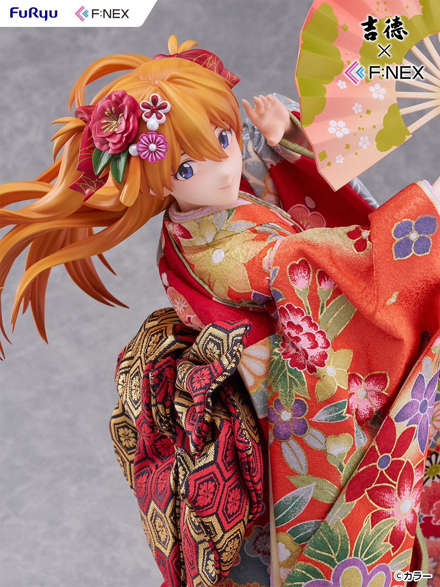 Yoshitoku x F:NEX "Rebuild of Evangelion" Shikinami Asuka Langley -Japanese Doll- 1/4 Scale Figure