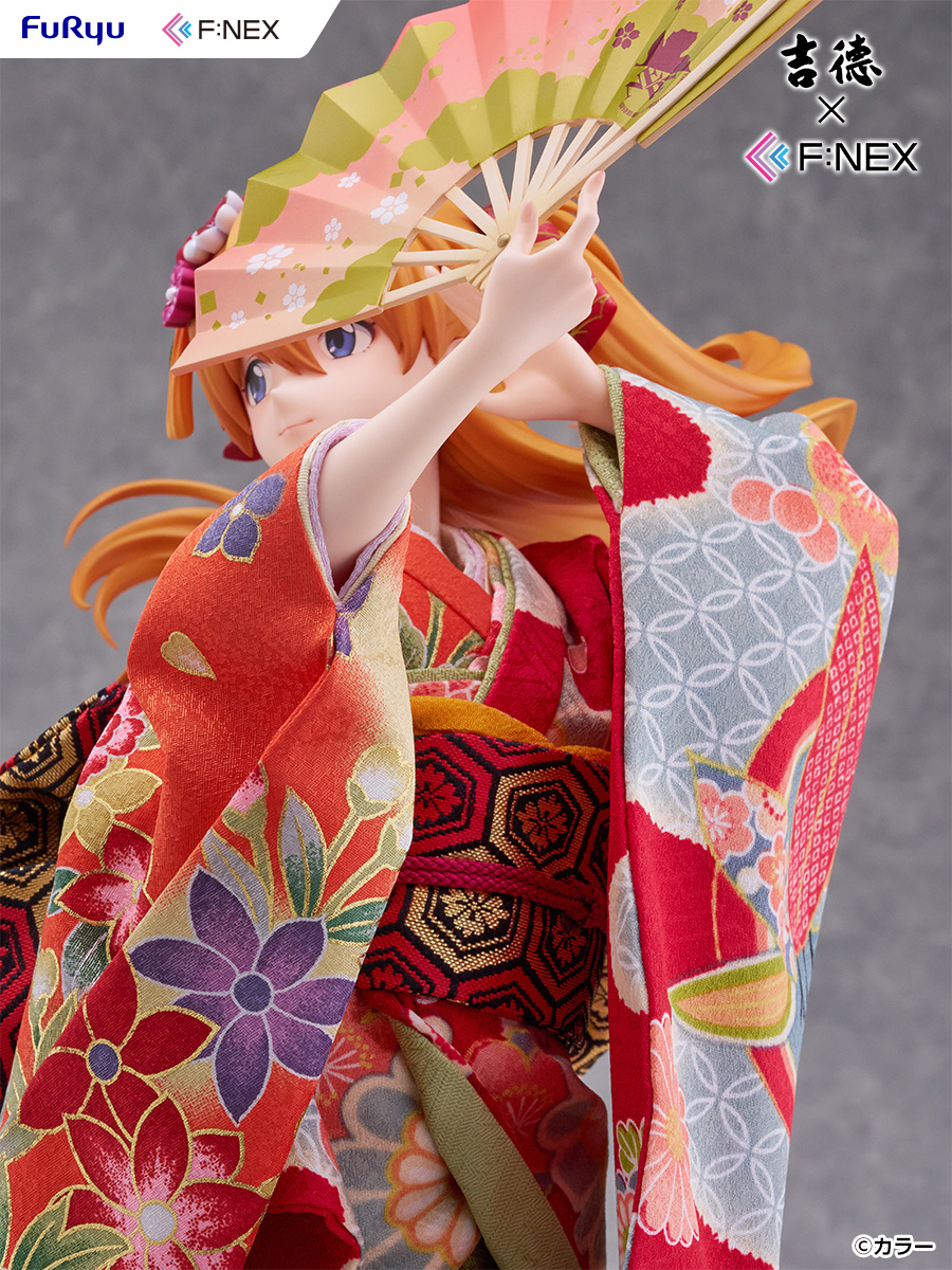 Yoshitoku x F:NEX "Rebuild of Evangelion" Shikinami Asuka Langley -Japanese Doll- 1/4 Scale Figure