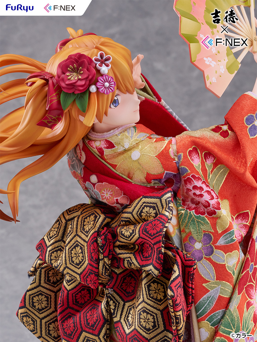 Yoshitoku x F:NEX "Rebuild of Evangelion" Shikinami Asuka Langley -Japanese Doll- 1/4 Scale Figure