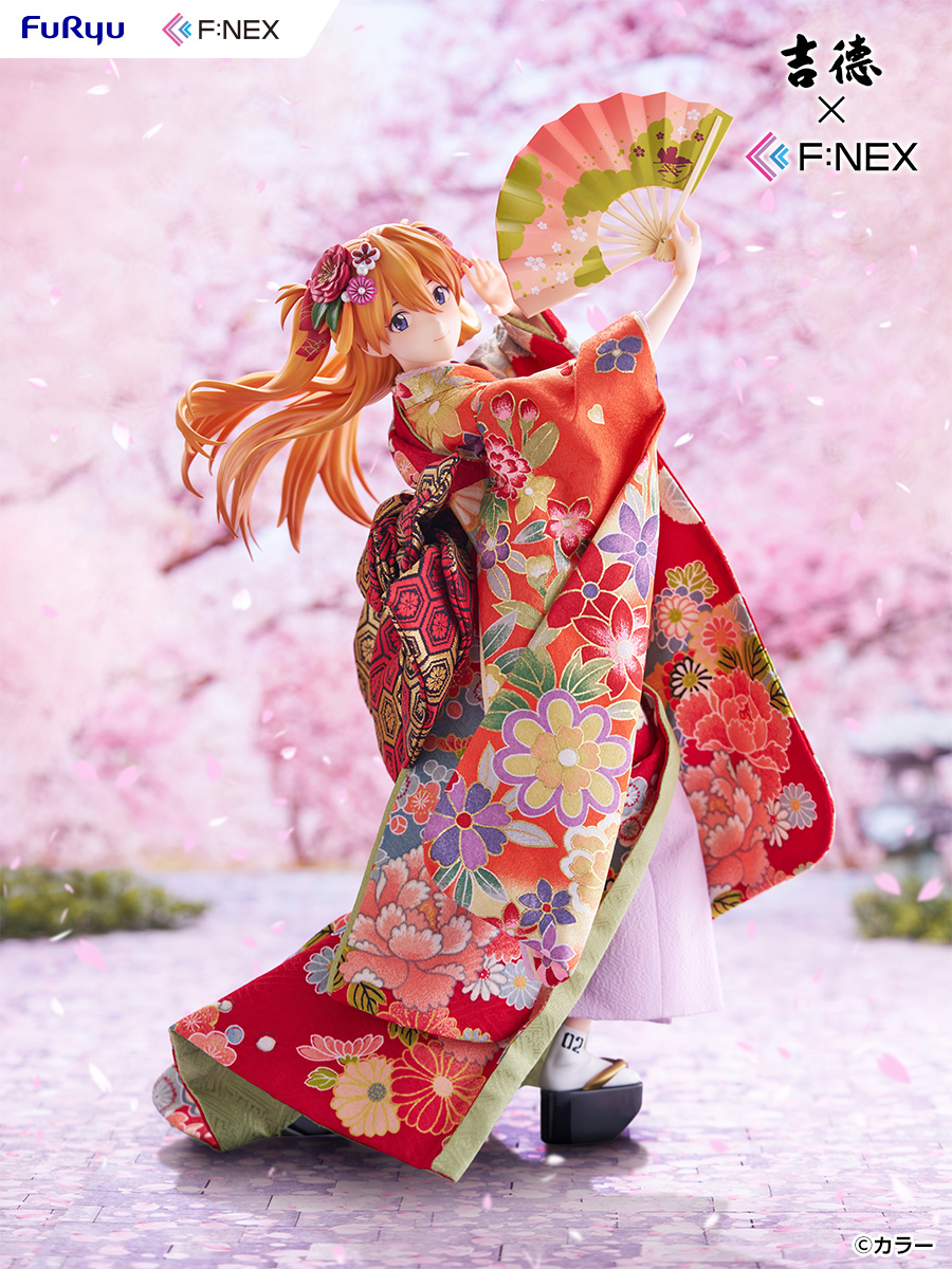 Yoshitoku x F:NEX "Rebuild of Evangelion" Shikinami Asuka Langley -Japanese Doll- 1/4 Scale Figure