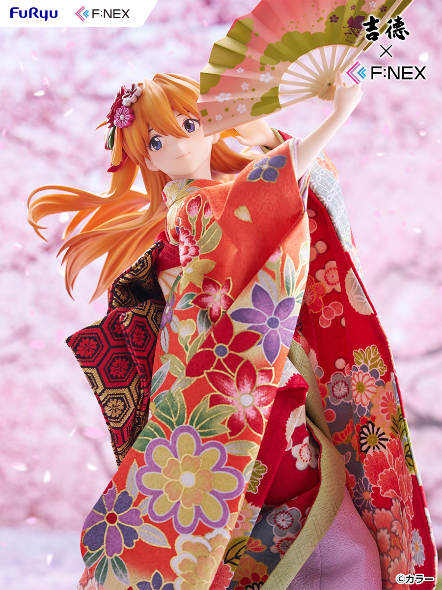 Yoshitoku x F:NEX "Rebuild of Evangelion" Shikinami Asuka Langley -Japanese Doll- 1/4 Scale Figure