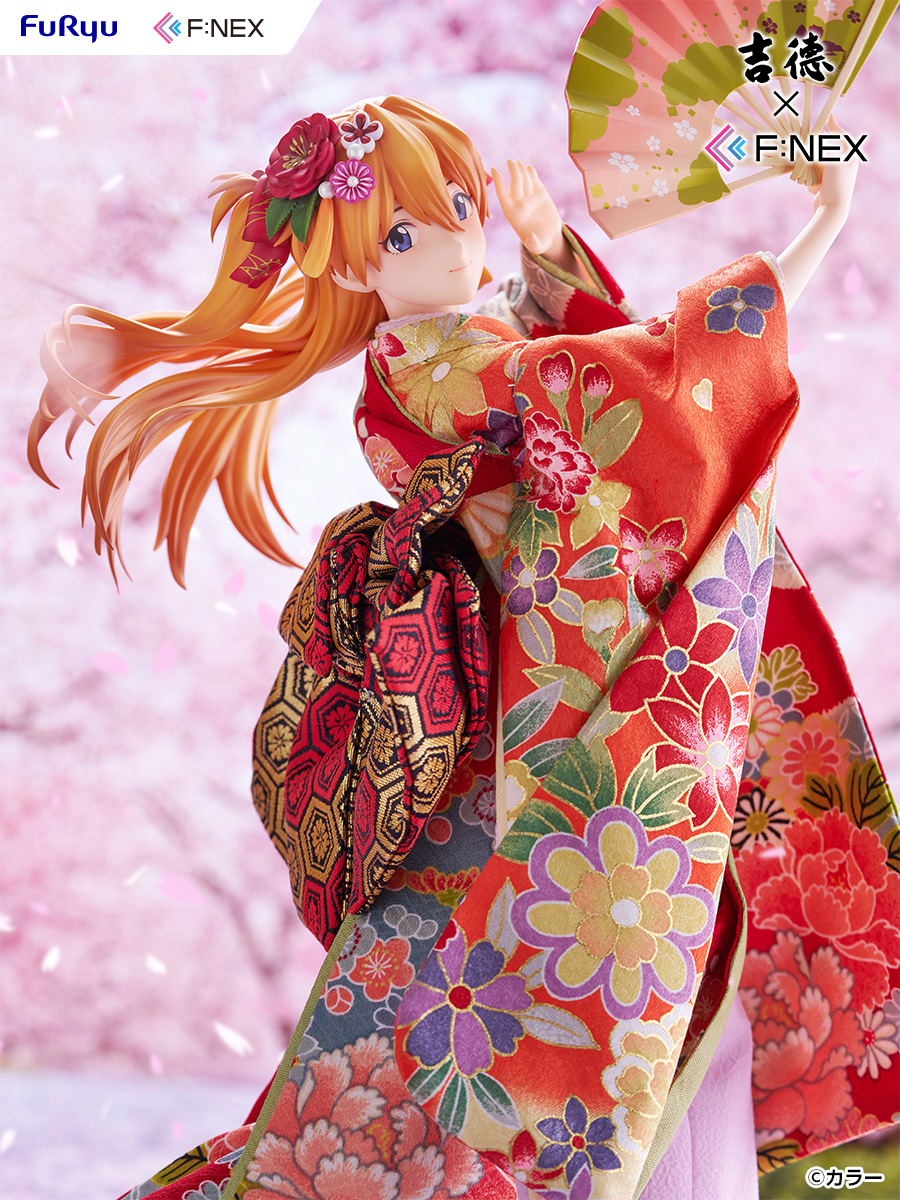 Yoshitoku x F:NEX "Rebuild of Evangelion" Shikinami Asuka Langley -Japanese Doll- 1/4 Scale Figure