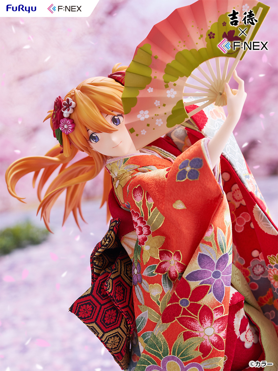 Yoshitoku x F:NEX "Rebuild of Evangelion" Shikinami Asuka Langley -Japanese Doll- 1/4 Scale Figure