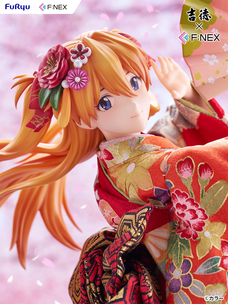 Yoshitoku x F:NEX "Rebuild of Evangelion" Shikinami Asuka Langley -Japanese Doll- 1/4 Scale Figure