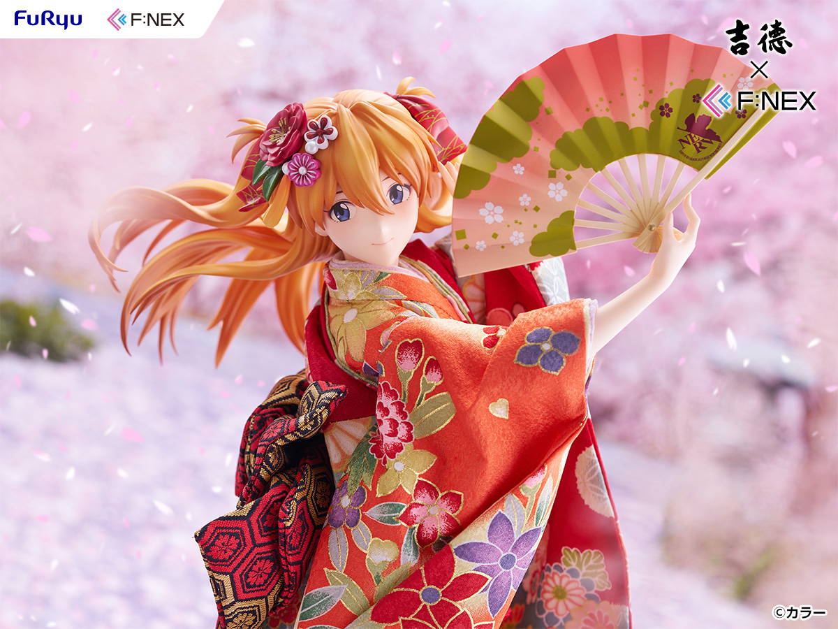 Yoshitoku x F:NEX "Rebuild of Evangelion" Shikinami Asuka Langley -Japanese Doll- 1/4 Scale Figure