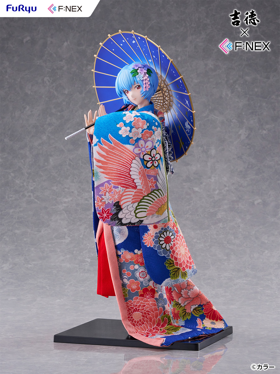 Yoshitoku x F:NEX "Rebuild of Evangelion" Ayanami Rei -Japanese Doll- 1/4 Scale Figure