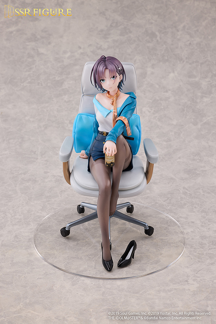 SSR FIGURE "The Idolmaster Shiny Colors" x "Mahjong Soul" Asakura Toru Effortless Work Ver. 1/7 Scale Figure