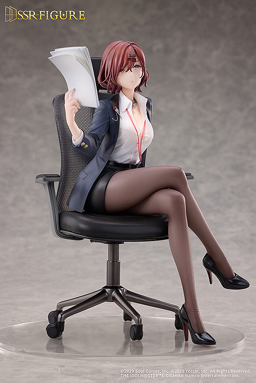 SSR FIGURE "The Idolmaster Shiny Colors" x "Mahjong Soul" Higuchi Madoka Effortless Work Ver. 1/7 Scale Figure