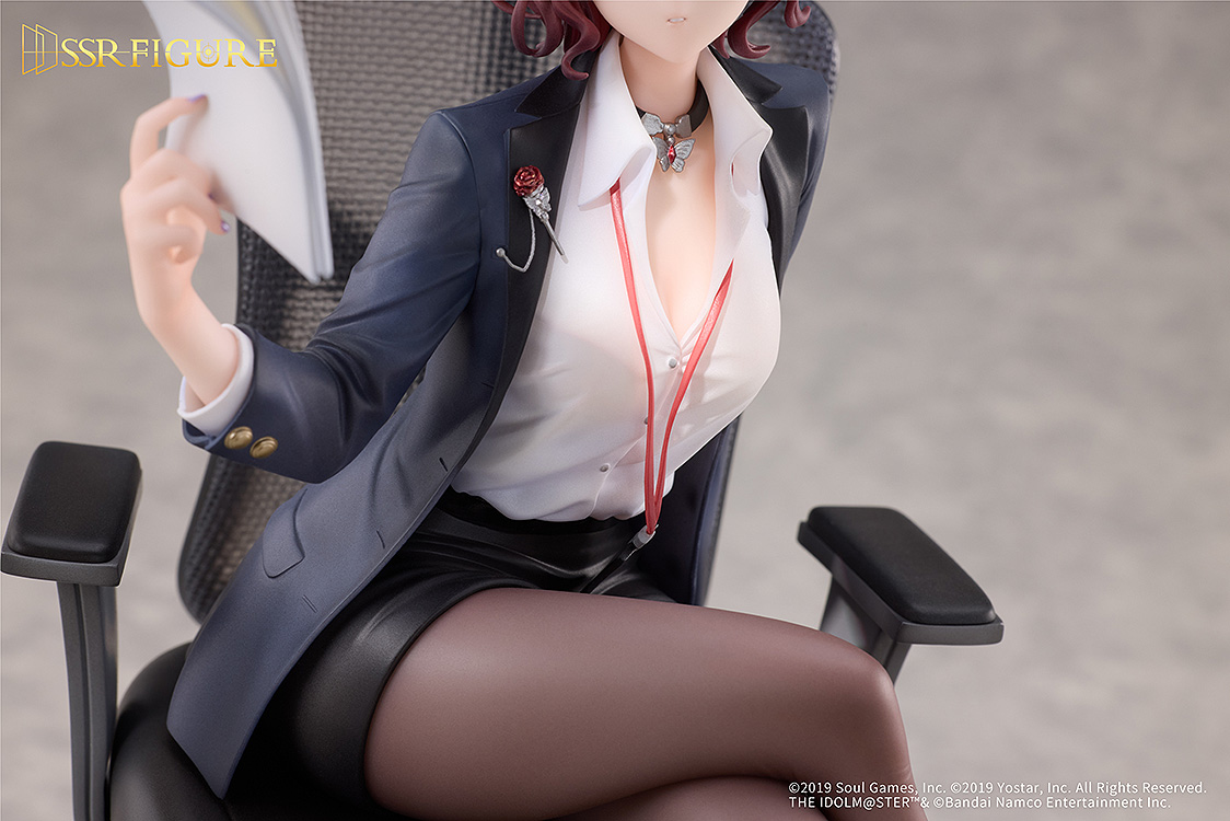 SSR FIGURE "The Idolmaster Shiny Colors" x "Mahjong Soul" Higuchi Madoka Effortless Work Ver. 1/7 Scale Figure